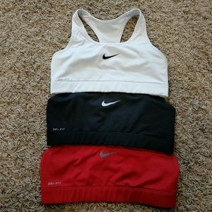 Nike razorback dri-fit sports bra